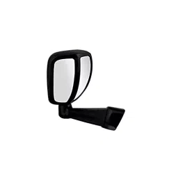 Auto Pearl Front Fender Wide Angle Mirror Bonnet Mirror Compatible with Tavera Type-1 (Small, Black)-12