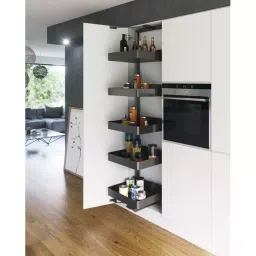Hafele Premea Grey Finish Tall Unit VS Tal Gate Frame For Cabinet Width 450 mm, 549.58.524-image-24