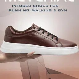 TOMSY CHOICE Men Leather Sneakers-image-37