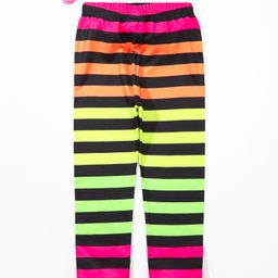 Kookie Kids Full Length Striped Leggings (Stripes Color May Vary)-image-68