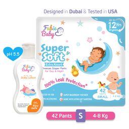 Fabie Baby Winter Care Diaper M 32 Pieces with Baby Lotion - 250 ml-image-63