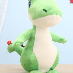 Aarohi Laugh N Spin Dino Musical Soft Toy Green- Height 24.5 cm-26