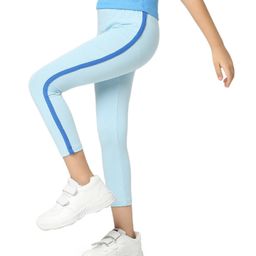 Plan B Side Taped Leggings - Sky Blue-image-19