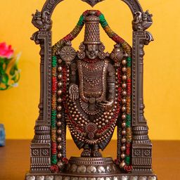 eCraftIndia Tirupati Balaji Cold Cast Bronze Resin Decorative Figurine-image-51