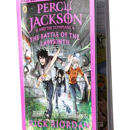 The Battle of the Labyrinth: The Graphic Novel Percy Jackson Book 4By Rick Riordan - English-31