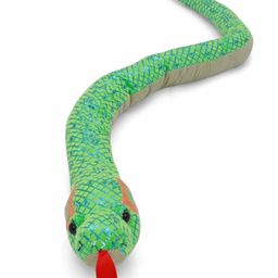 Wild Republic Foilkins Snake Anaconda Soft Toy Green - Length 135 cm-image-83