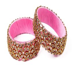 Saumakshi Designs Rose Plastic Bangle-image-98
