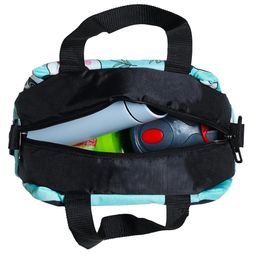 Echo Boomers  Panda Design Double Layer Insulated Tiffin Lunch Bag with Multi Zipper Pockets - Pack of 1 image 3