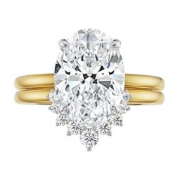 Emori 2 CT Vintage Oval Diamond Ring-13