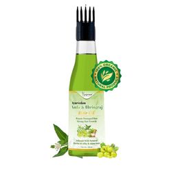 KEYOZA Ayurvedam Amla & Bhingraj Hair Oil For Hair Growth - 100 ml-image-53