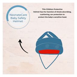 NeonateCare Baby Head Protector -  Adjustable Size Baby Learn to Walk Or Run Soft Safety Helmet -  Infant Anti-Fall Anti-Collision - Multicolor ( color and design may vary) image 5