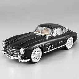 UKAXA Kids 1:24 Diecast Metal Vintage Pullback Toy Car With Openable Door & Light Sound-33