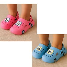 ONFEET Kids Set Of 2 Solid Clogs-15