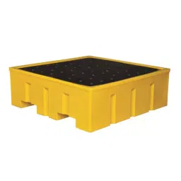 Swift Spill Containment Pallet Four Drum Polyethylene 1314x1314x450 mm, DSCP-DL4-image-82