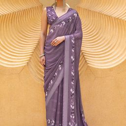 Anouk Ethnic Motifs Printed Saree With Blouse Piece-picture-21