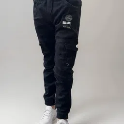BAESD Boys Comfort Jogger Mid-Rise Stretchable Cargo Styles Jeans-image-18