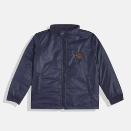 U.S. Polo Assn. Kids Boys Navy Blue Bomber Jacket-image-76
