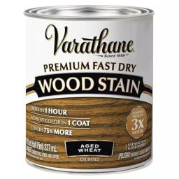 Rust-Oleum Varathane Premium Fast Dry Wood Stain, Aged Wheat, 333612 (Tin of 236 ml)-picture-20