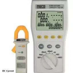 Meco 6390 Tester with DC Current Adaptor Battery Power 0 to 1200 Ah-43