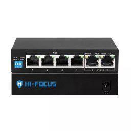 Hi-Focus 4 Port POE Switche with 2-Port Uplink HF-SH04-60W-3