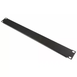 RS PRO Black Steel Blanking Panel, 1U, 483 x 9 mm Model No 8020245-image-84