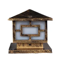ELIANTE JS-Eeet-Wall-Small-GL Antique Gold Aluminium Gate Light Without Bulb-picture-19
