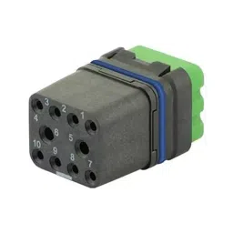SOURIAU-SUNBANK / EATON RECTANGULAR MODULE, RCPT, 10POS, 3ROW, 8MQ2M9910BNE-picture-3