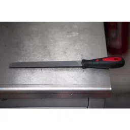 RS PRO 200mm, Second Cut, Half Round Engineers File with Soft-Grip Handle Model No 1611477 image 4
