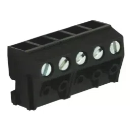 RS PRO 5 Pin PCB Terminal Block 5 mm Pitch Screw Termination, 8971304-32