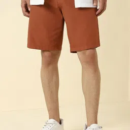 Allen Solly Men Cotton Regular Fit Shorts-image-4