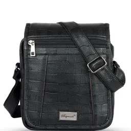 bagneeds Unisex Textured Messenger Bag image 2