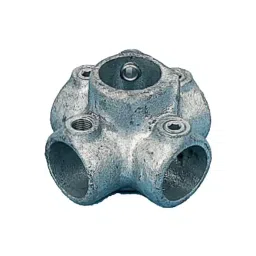 RS PRO 4-Way Connector Connecting Component,Strut Profile,Round Tube Size Model No 4244636-44