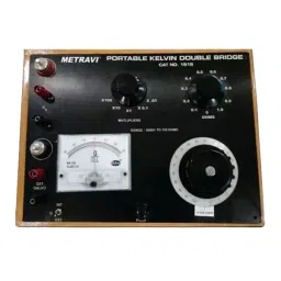 Metravi Kelvin Double Bridge ± 0.05% Accuracy 0.05 mA Sensitivity, KDBR-38