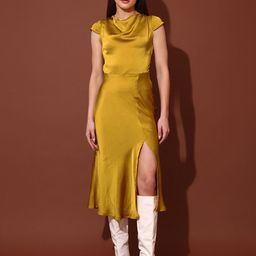 PURVAJA Women Fit & Flare Midi Dress-image-78