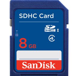 SanDisk 8GB Class 4 SDHC Memory Card (SDSDB-008G-B35) image 2