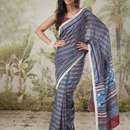 RACHNA Printed Embroidered Saree-picture-17