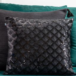 ONSETHOMES Black Square Cushion Covers-picture-46