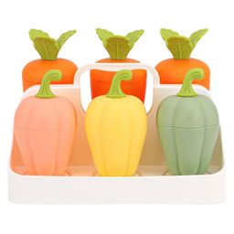 Fruit Shaped Ice Mould Set of 6 - Multicolor-14