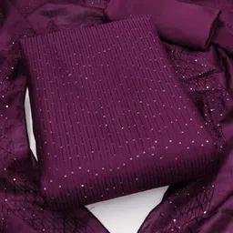 BlissFlair Pure Cotton Unstitched Dress Material-image-16