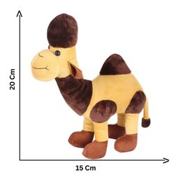 Tickles Soft Camel Soft Stuffed Plush Animal for Kids (Color:Yellow & Brown Size:20 cm) image 3