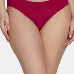 Zivame Pure Cotton Hipster Briefs ZI28C6-Cerise-image-54