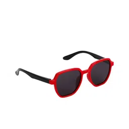 DukieKooky Unisex Kids Square Sunglasses with Polarised and UV Protected Lens-image-7