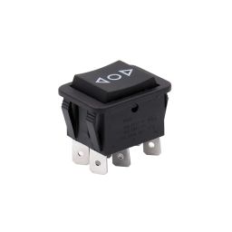 16A 250V AC Rocker Switch Double Pole Double Throw Rocker Switch DPDT Rocker Switch With Durable Construction Heavy Duty Rocker Switch Throw ON-OFF-ON Rocker Switch For Heavy Duty Applications - RS399016A 250V AC Rocker Switch Double Pole Double Throw Rocker Switch DPDT Rocker Switch With Durable Construction Heavy Duty Rocker Switch Throw ON-OFF-ON Rocker Switch For Heavy Duty Applications - RS3990-3