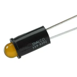 DIALIGHT PANEL MOUNT INDICATOR, LED, 6.35MM, YELLOW, 5V, 559-0302-001F-picture-15