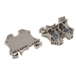 RS PRO DIN Rail Terminal Block Beige 6 mm² Screw Termination, 9131226-picture-30