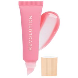 Makeup Revolution London Juicy Peptide Lip Balm 8ml - Pink Strawberry image 2