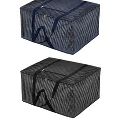 Kuber Industries Set of 2 Printed Large Size Foldable Underbed Storage Bag-23