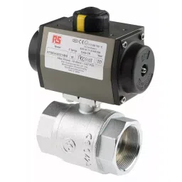 RS PRO Ball type Pneumatic Actuated Valve, BSP 2in, 40 bar Model No 7605595-44
