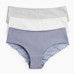 H&M 3-Pack Cotton And Lace Hipster Briefs-9