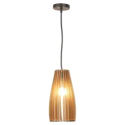 Tucasa SHS-187 Metal Iron B-22 Hanging Lamp (Gold)-image-35